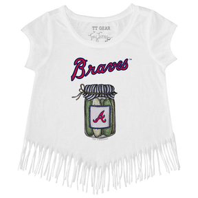 Atlanta Braves Pickle Jar Fringe Tee