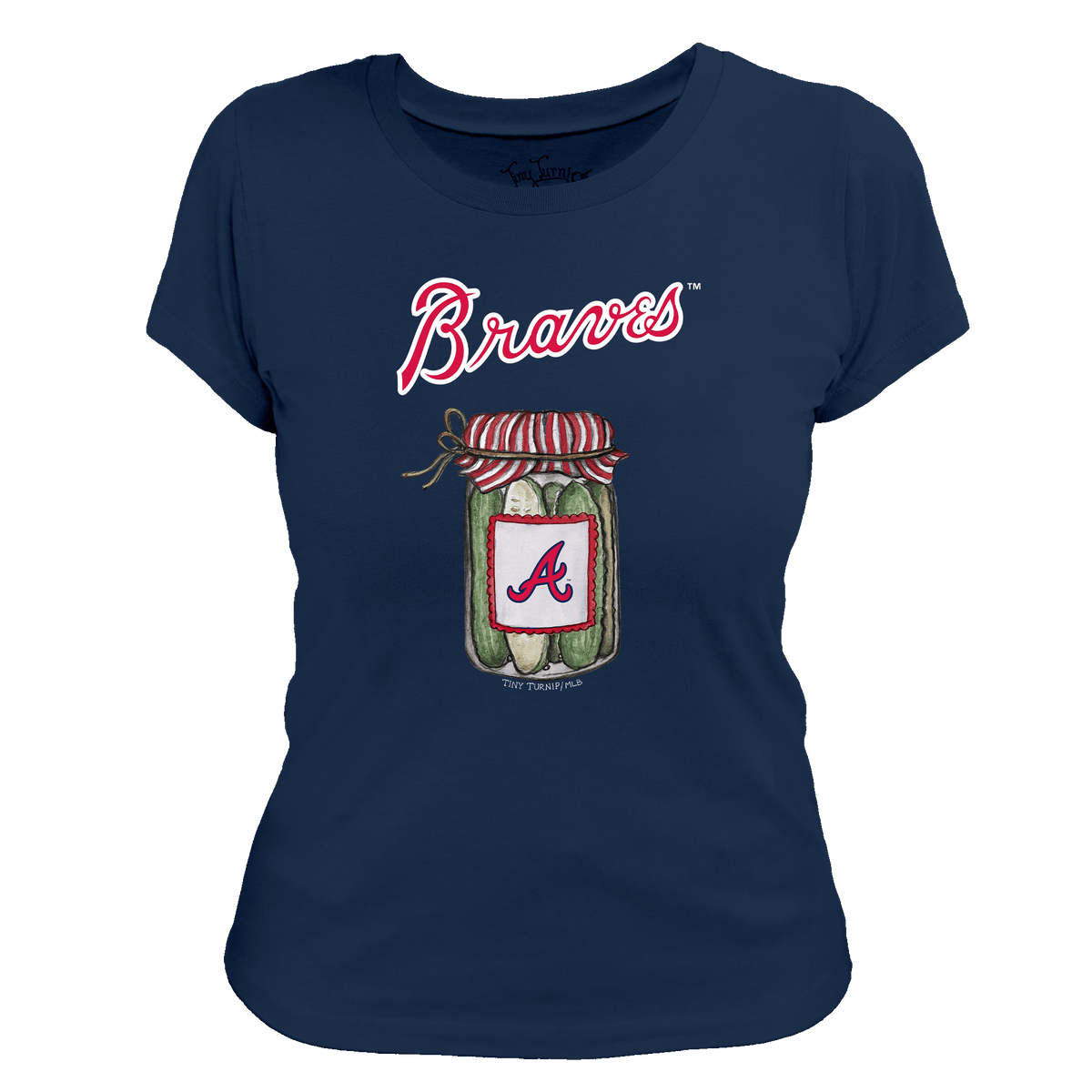Atlanta Braves Pickle Jar Women's Tee Shirt