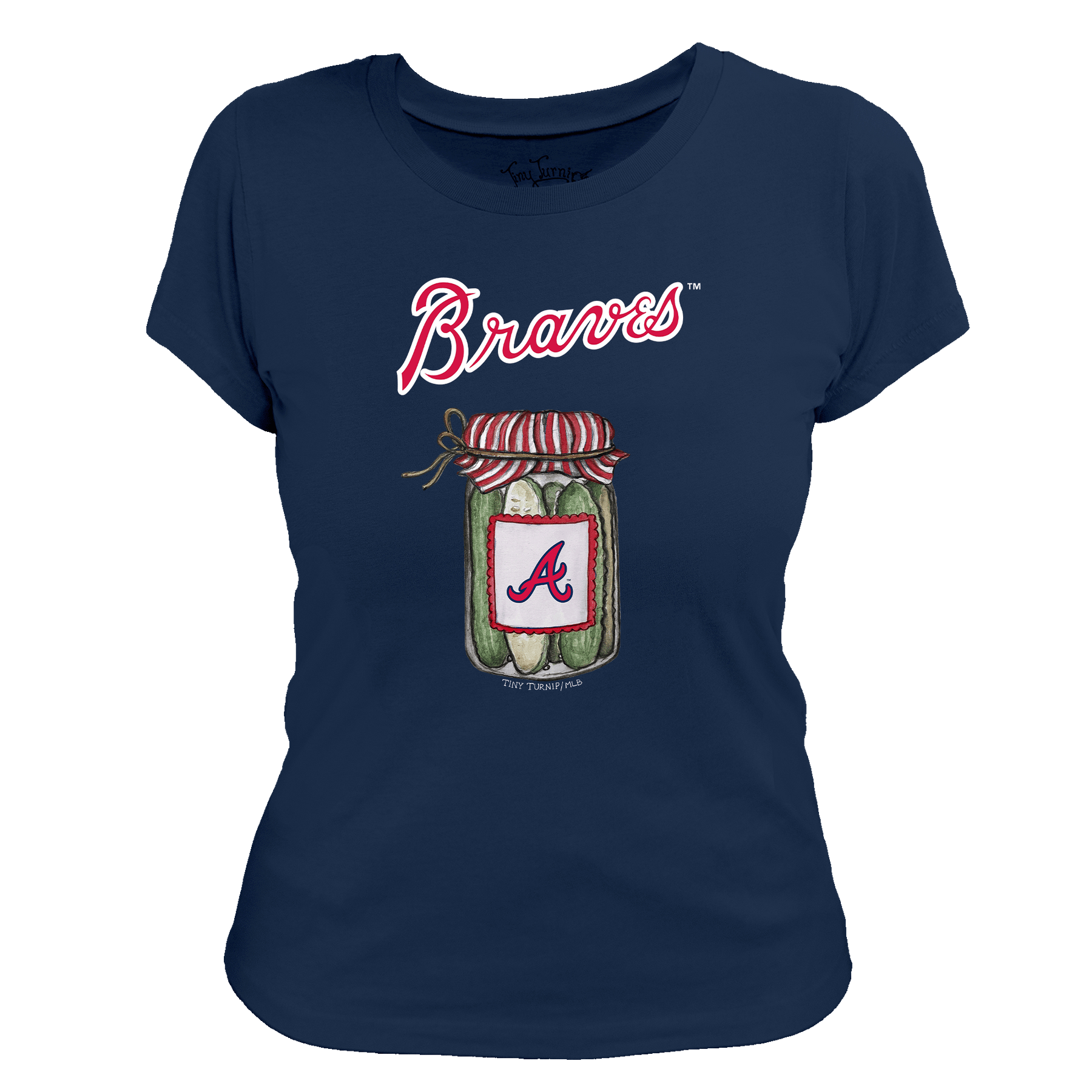 Atlanta Braves Pickle Jar Women's Tee Shirt