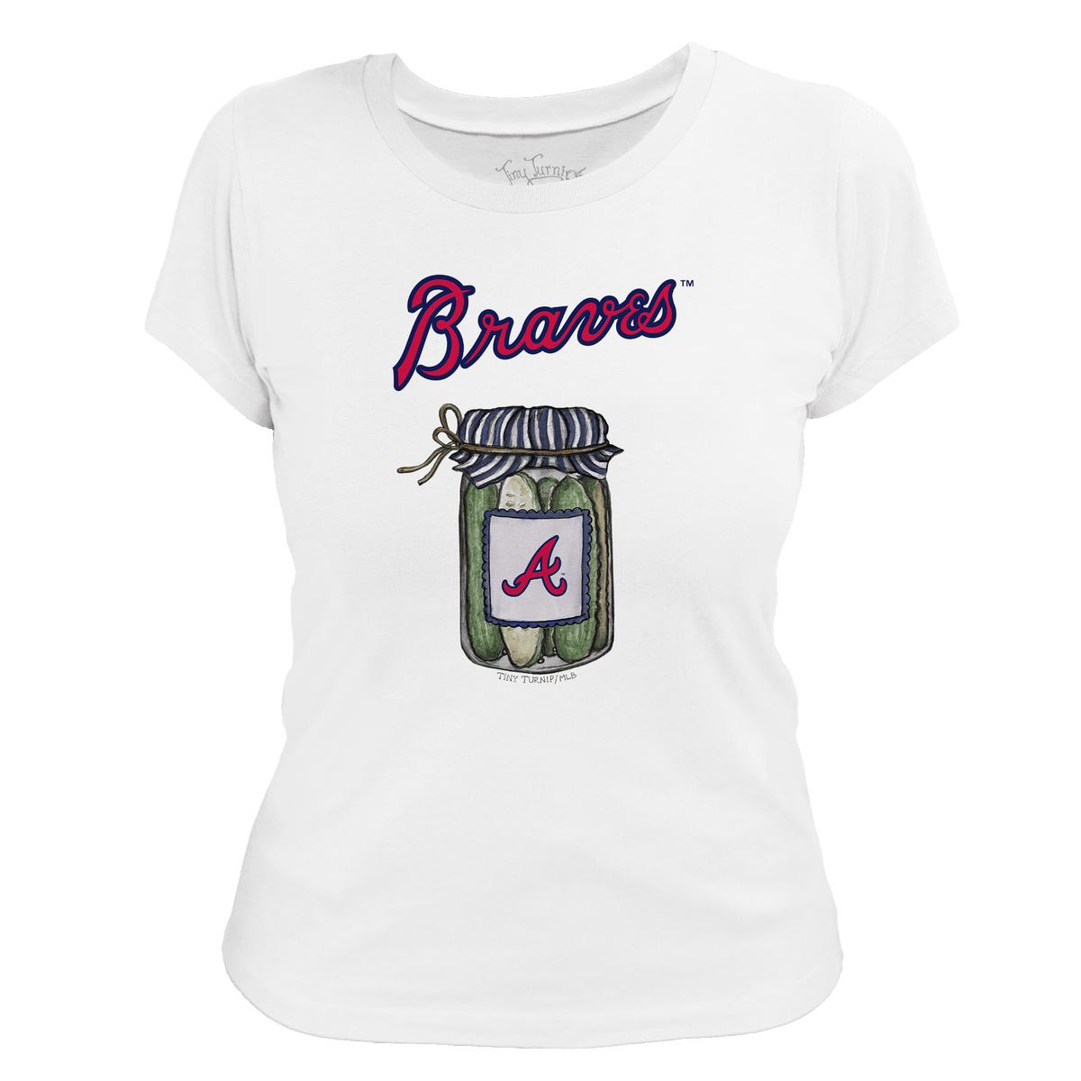 Atlanta Braves Pickle Jar Women's Tee Shirt