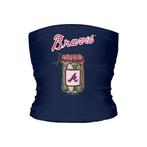 Atlanta Braves Pickle Jar Tube Top