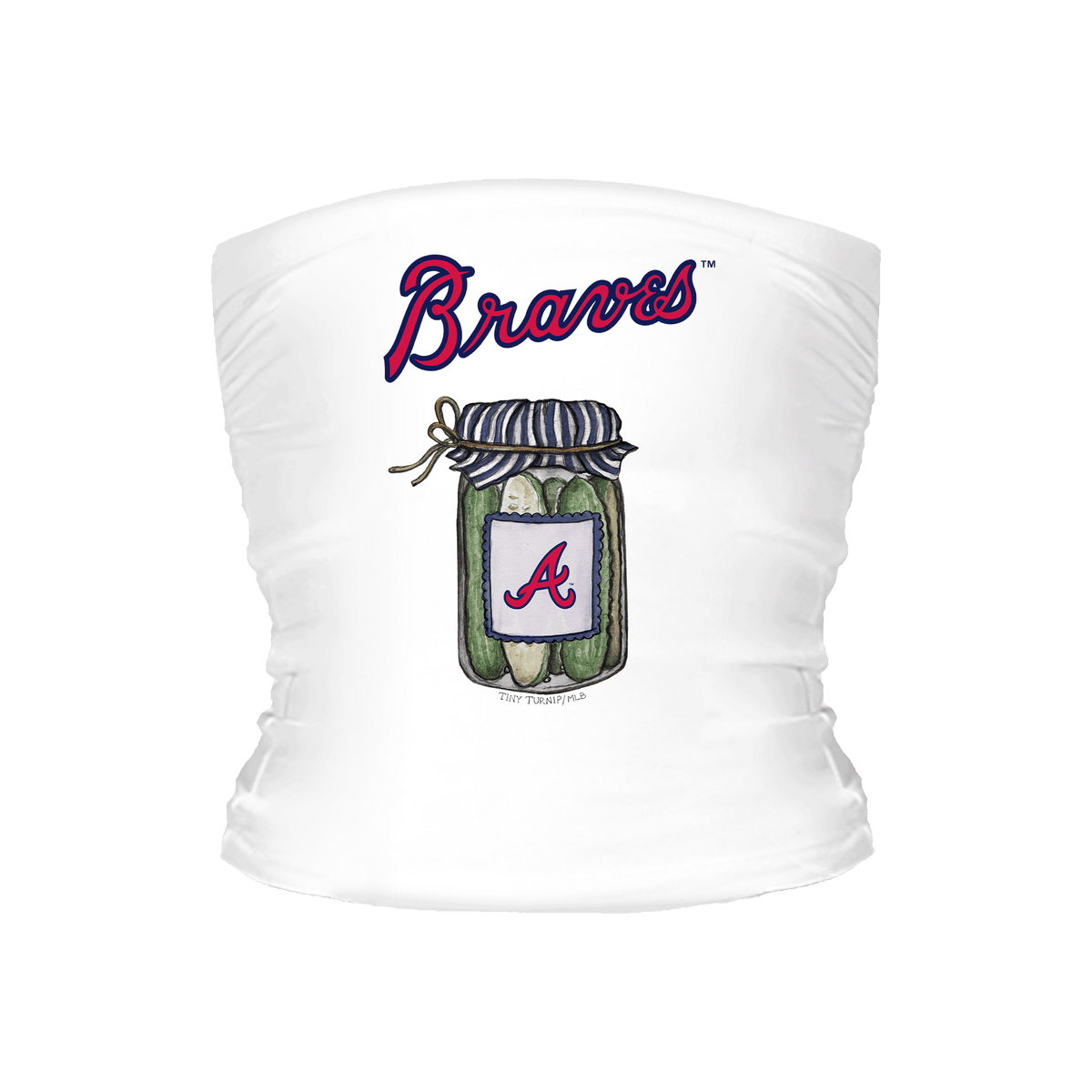 Atlanta Braves Pickle Jar Tube Top