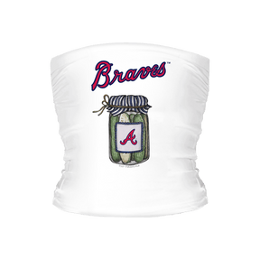 Atlanta Braves Pickle Jar Tube Top