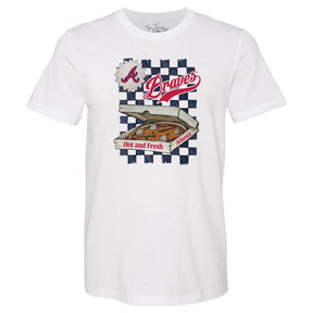 Atlanta Braves Pizza Tee Shirt