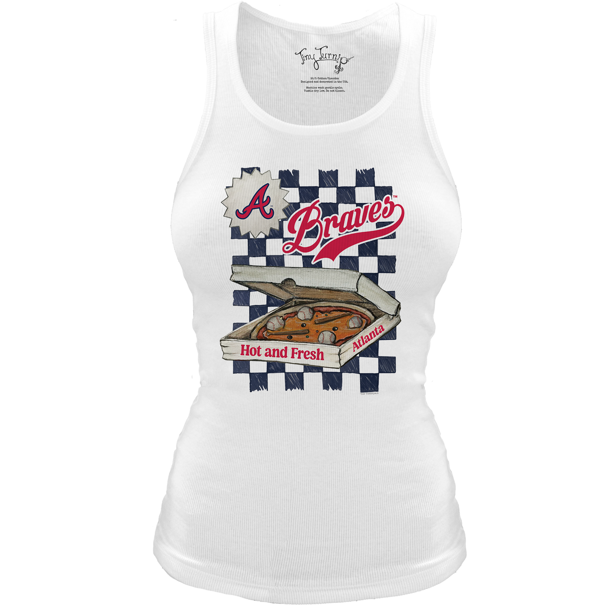 Atlanta Braves Pizza Classic Tank