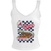 Atlanta Braves Pizza Lace Tank