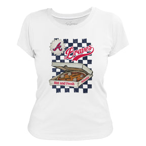 Atlanta Braves Pizza Tee Shirt