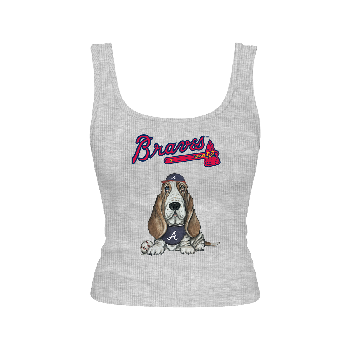 Atlanta Braves Puddy Emmy Tank