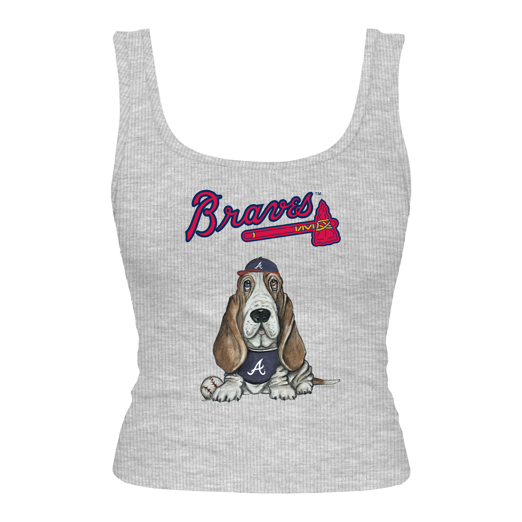 Atlanta Braves Puddy Emmy Tank