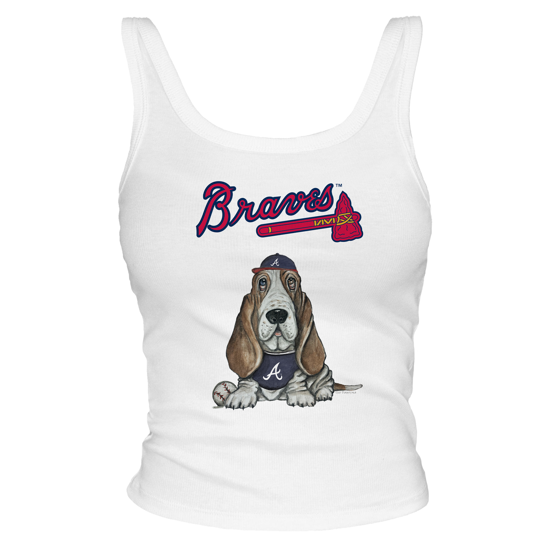 Atlanta Braves Puddy Tank - Tiny Turnip