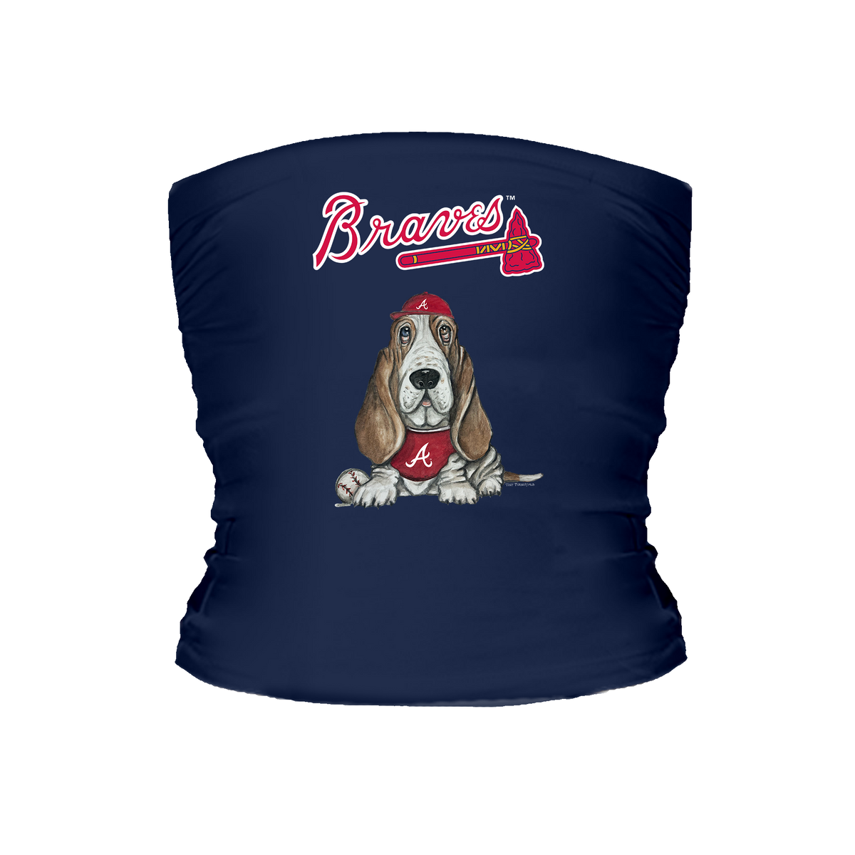 Atlanta Braves Puddy Tube Top - Tiny Turnip