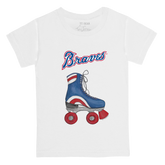 Atlanta Braves Retro Skate Kid's Tee Shirt - Tiny Turnip