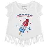 Atlanta Braves Rocket Pop Fringe Tee
