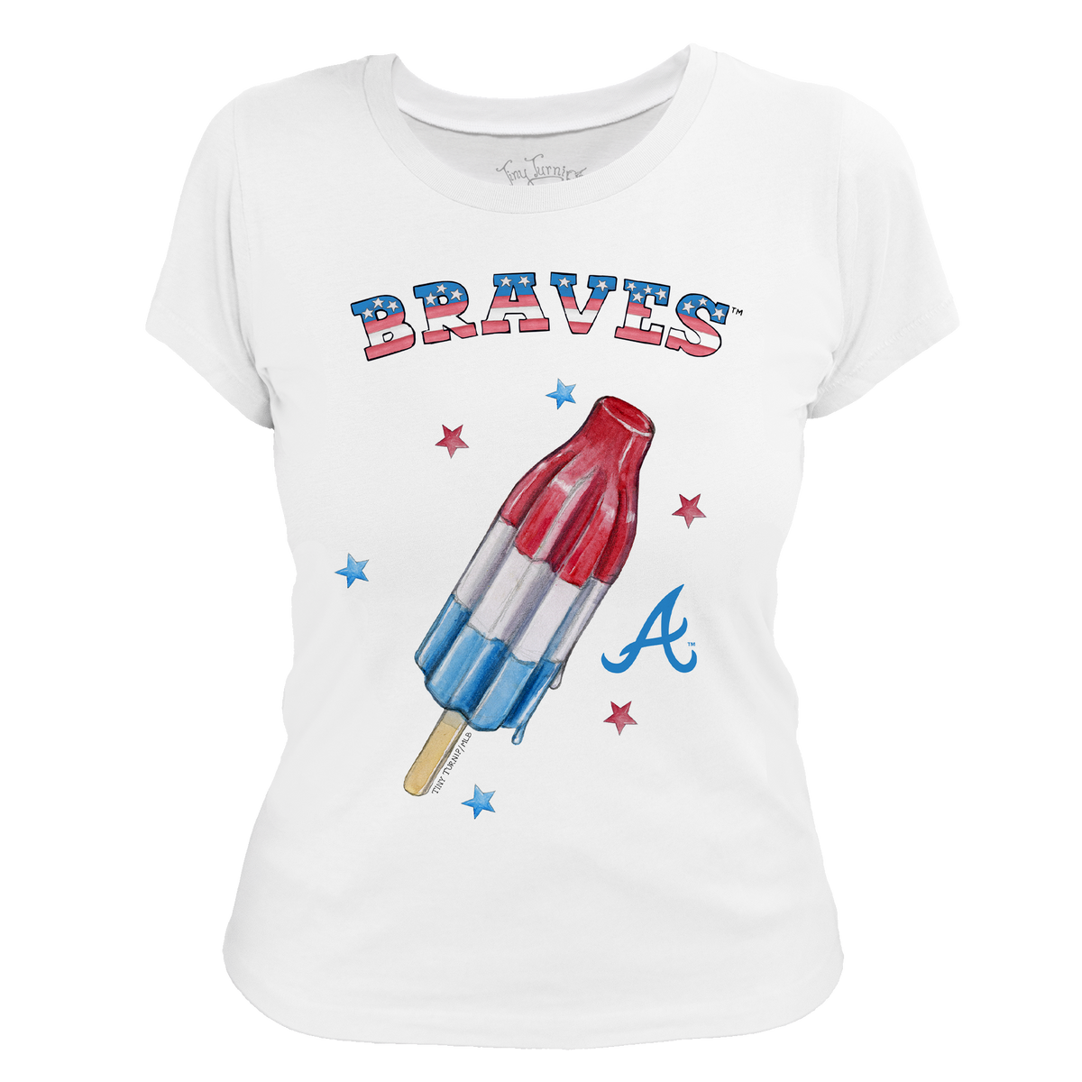 Atlanta Braves Rocket Pop Women's Tee Shirt