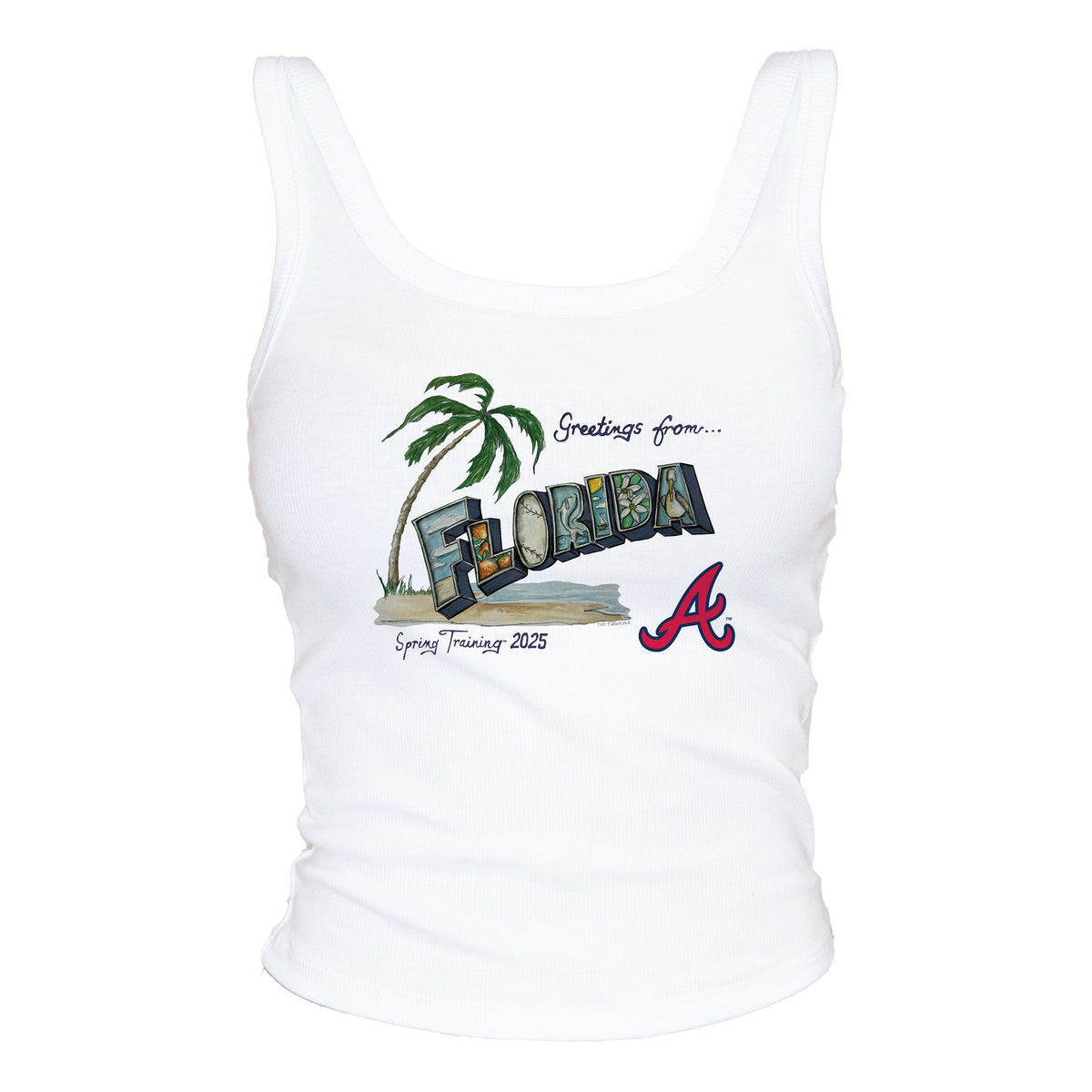 Atlanta Braves Spring Training 2025 Tank