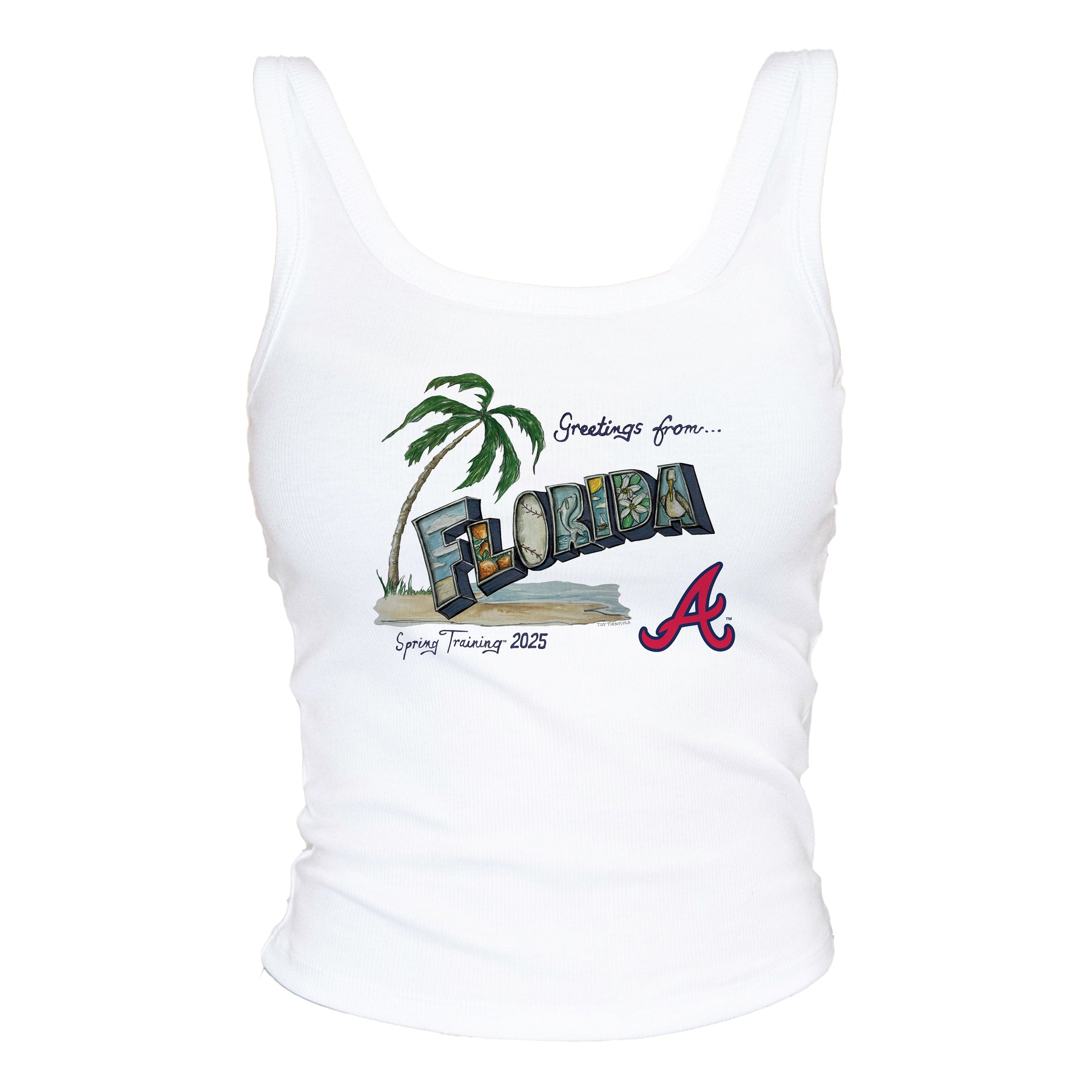 Atlanta Braves Spring Training 2025 Tank