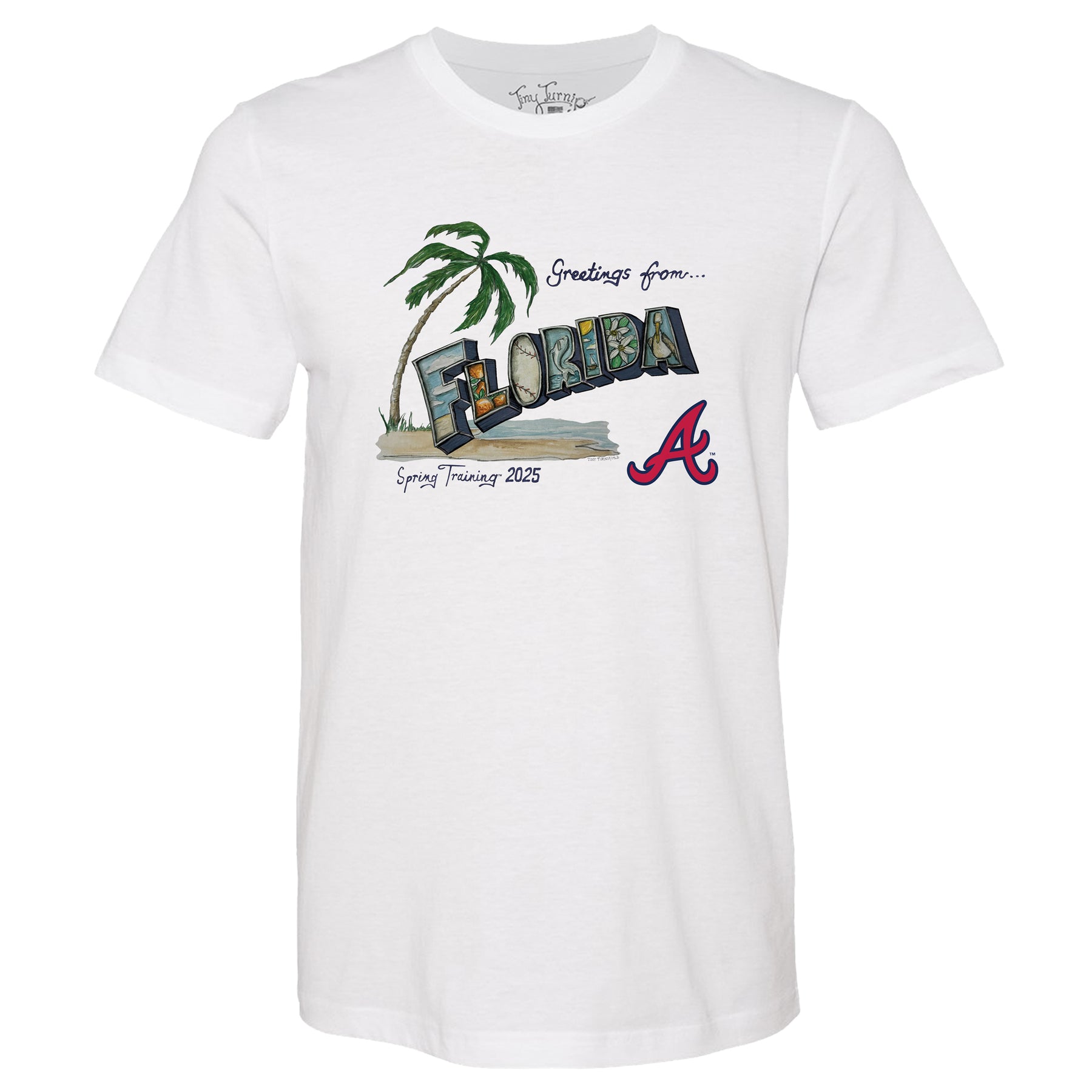 Atlanta Braves Spring Training 2025 Tee Shirt