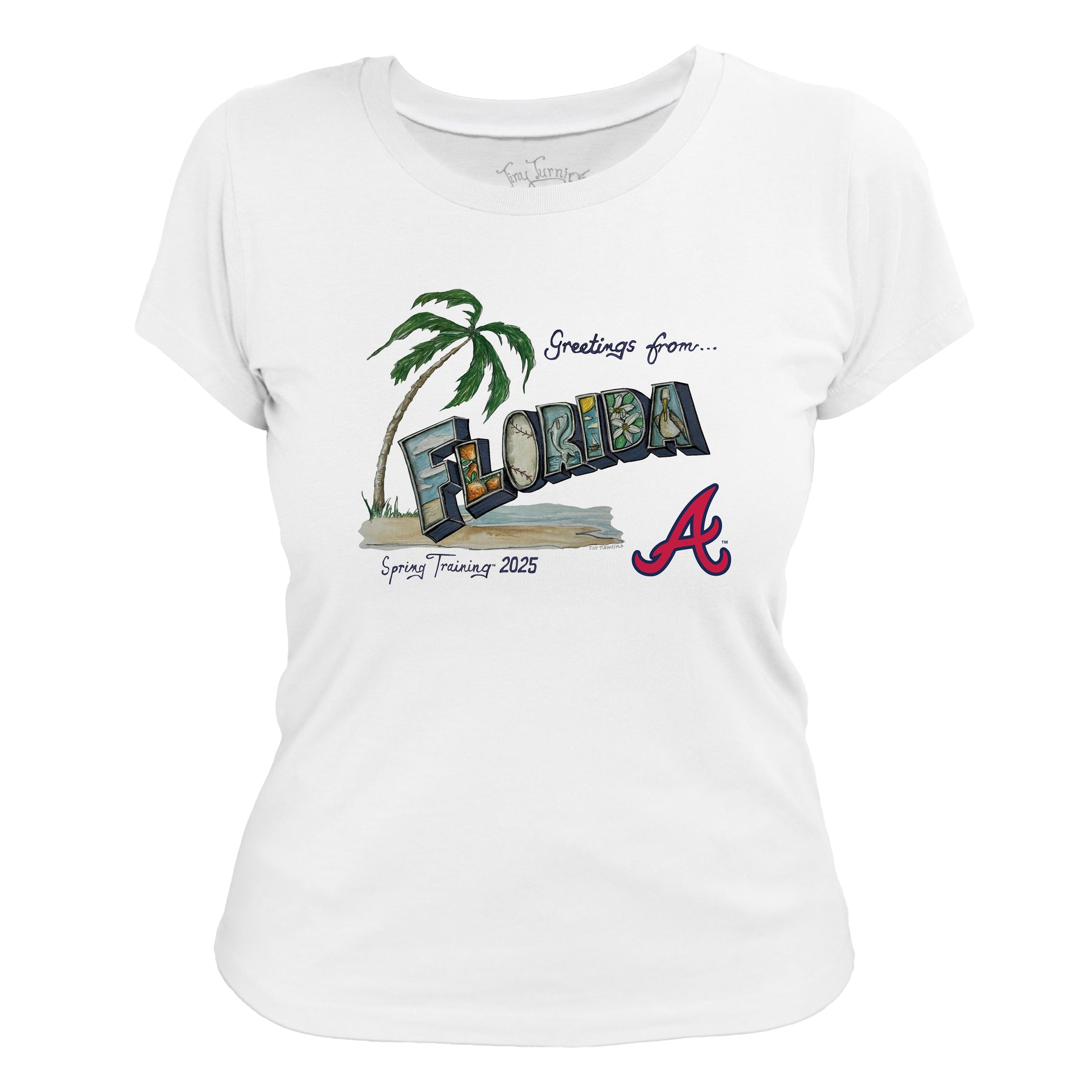 Atlanta Braves Spring Training 2025 Tee Shirt