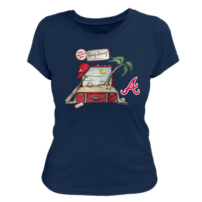 Atlanta Braves Spring Training 2026 Women's Tee Shirt - Tiny Turnip