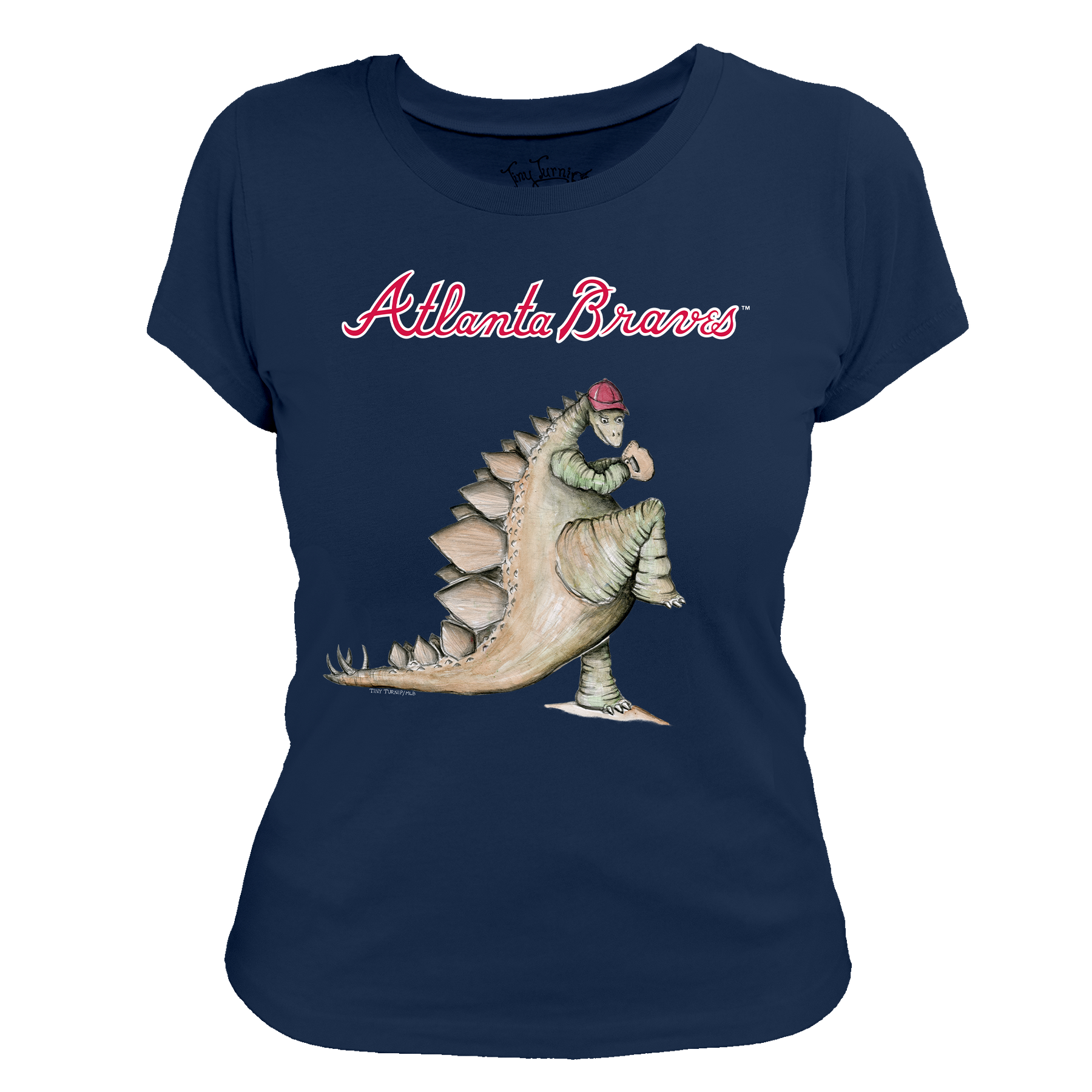 Atlanta Braves Stega Tee Shirt - Tiny Turnip