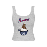 Atlanta Braves Sundae Helmet Emmy Tank