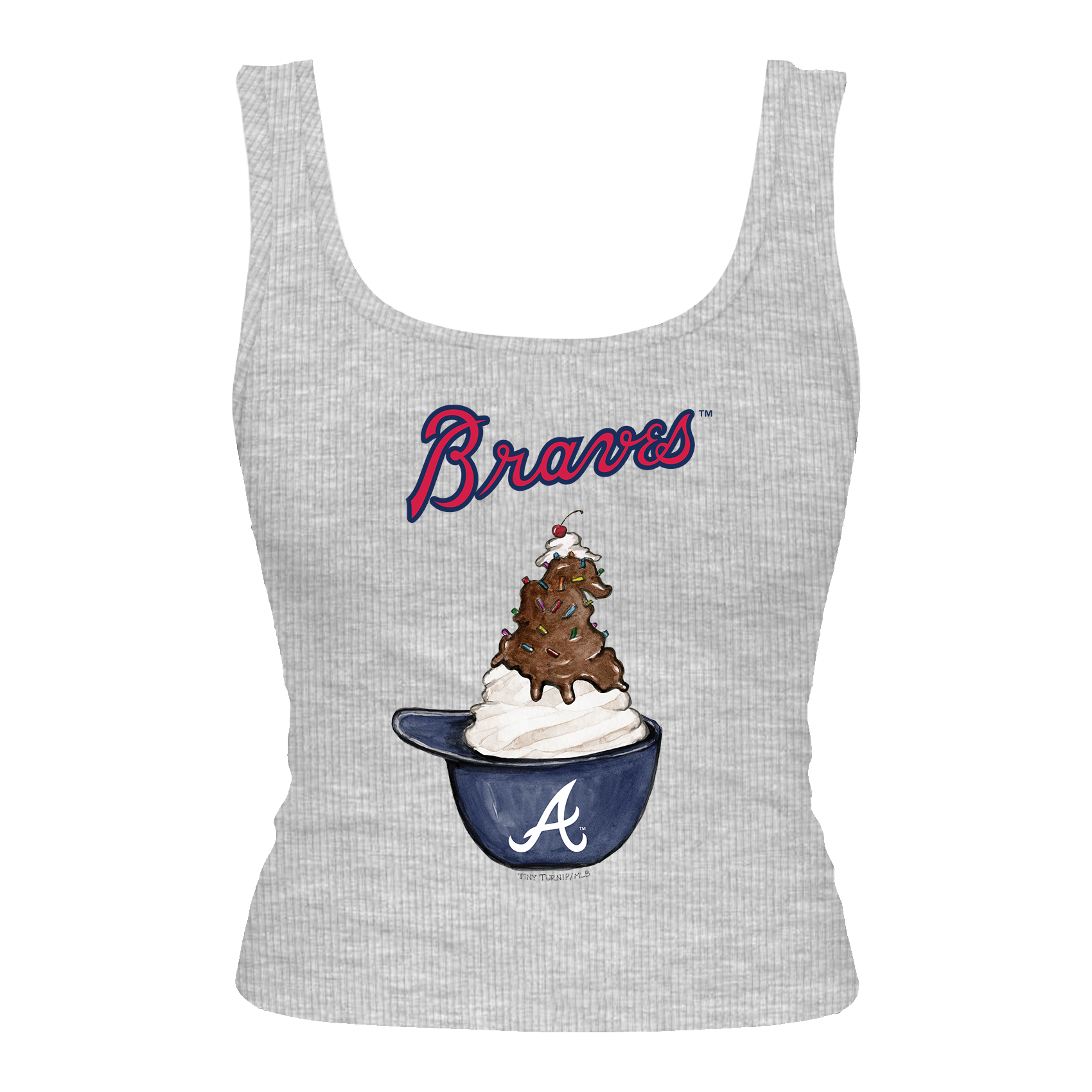 Atlanta Braves Sundae Helmet Emmy Tank