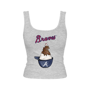 Atlanta Braves Sundae Helmet Emmy Tank
