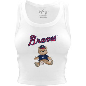 Atlanta Braves Teddy Crop Tank