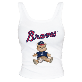 Atlanta Braves Teddy Ribbed Tank