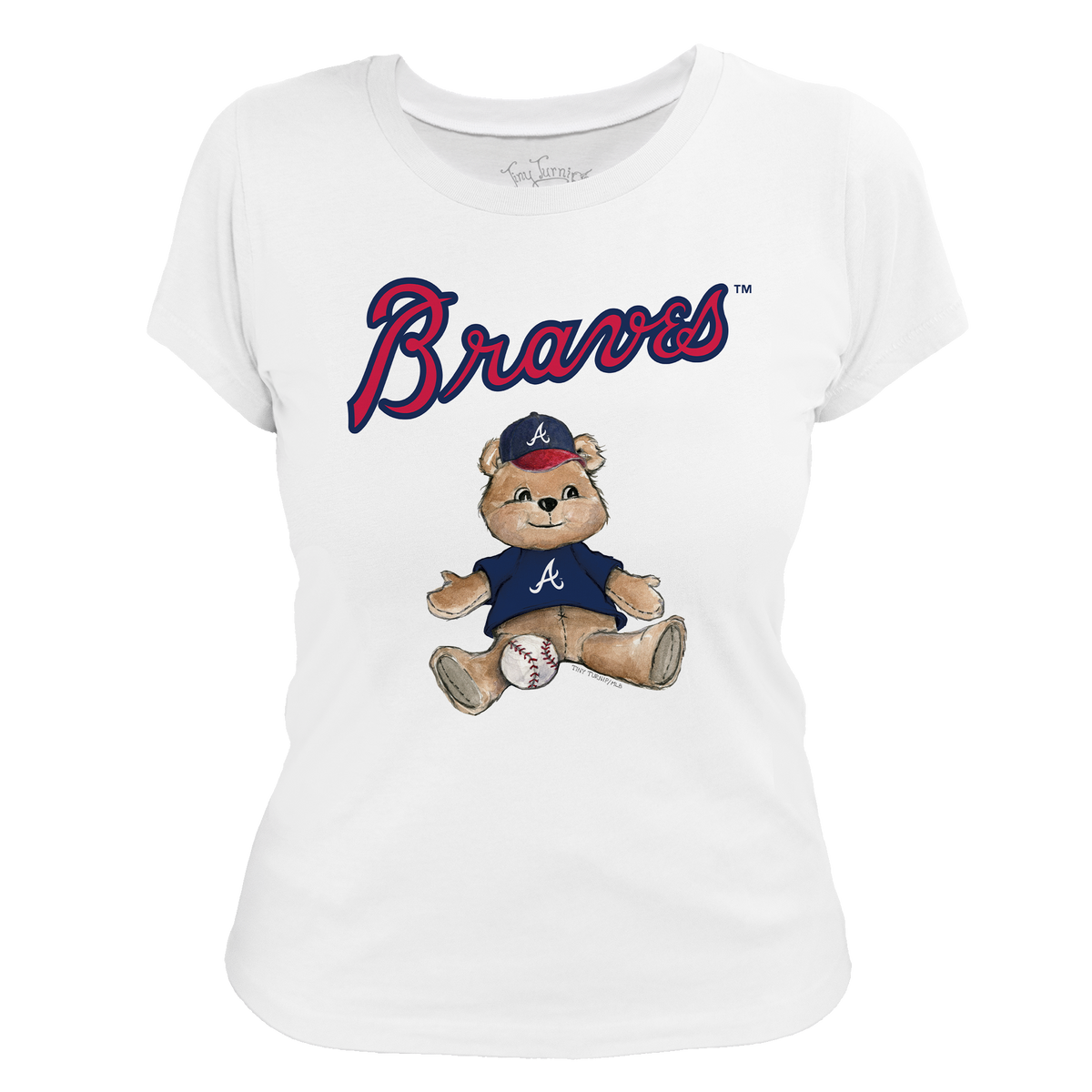 Atlanta Braves Boy Teddy Women's Tee Shirt