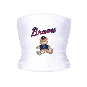 Atlanta Braves Teddy Tube Top - Tiny Turnip