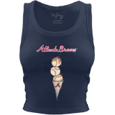 Atlanta Braves Triple Scoop Crop Tank
