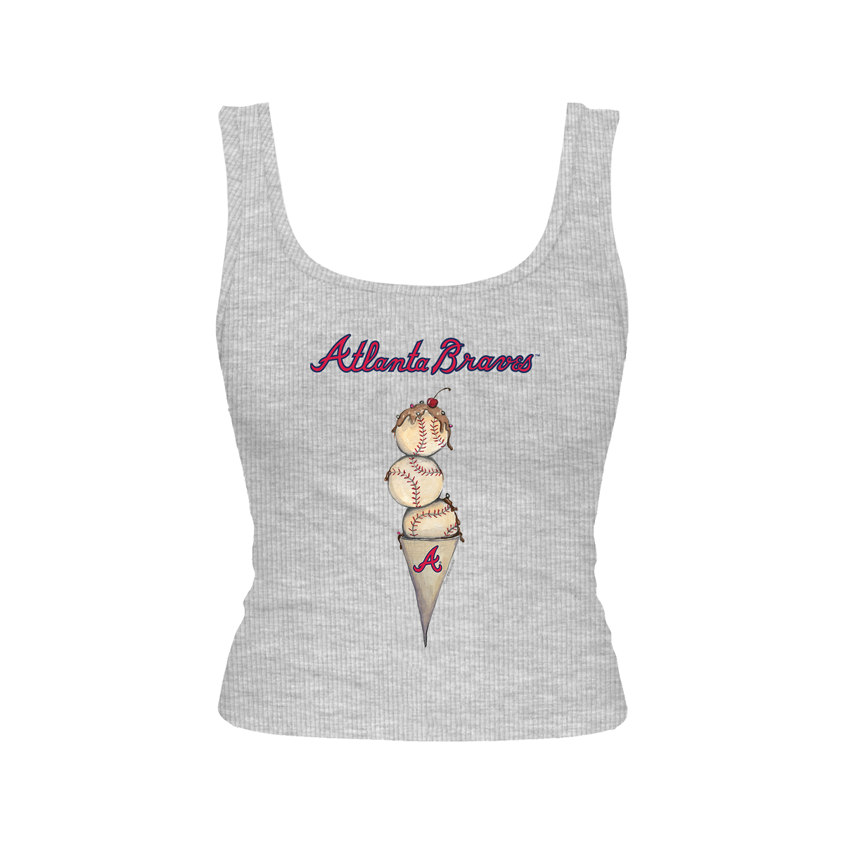 Atlanta Braves Triple Scoop Emmy Tank