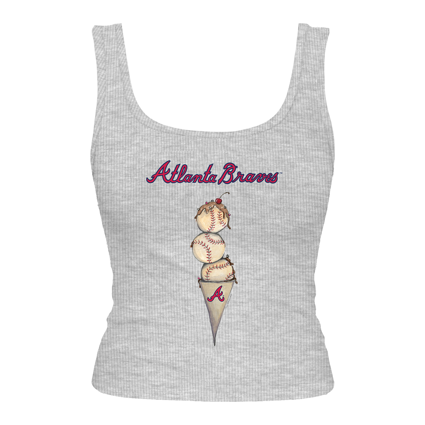 Atlanta Braves Triple Scoop Emmy Tank
