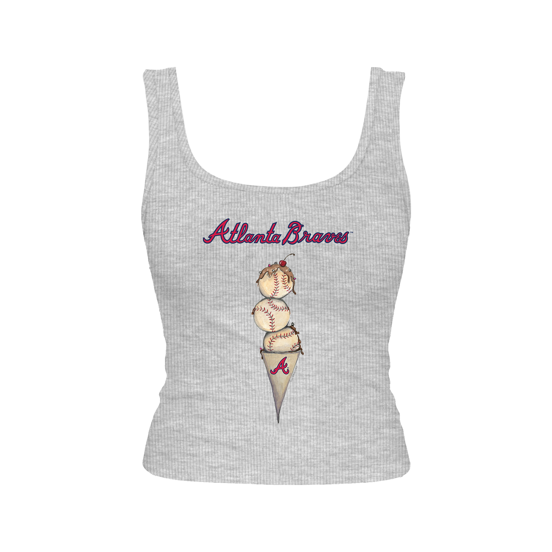 Atlanta Braves Triple Scoop Emmy Tank