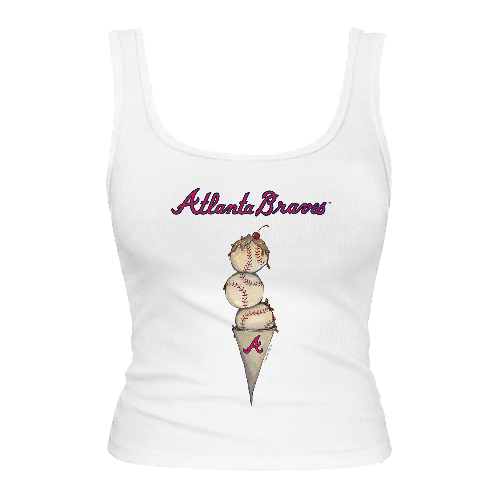 Atlanta Braves Triple Scoop Emmy Tank