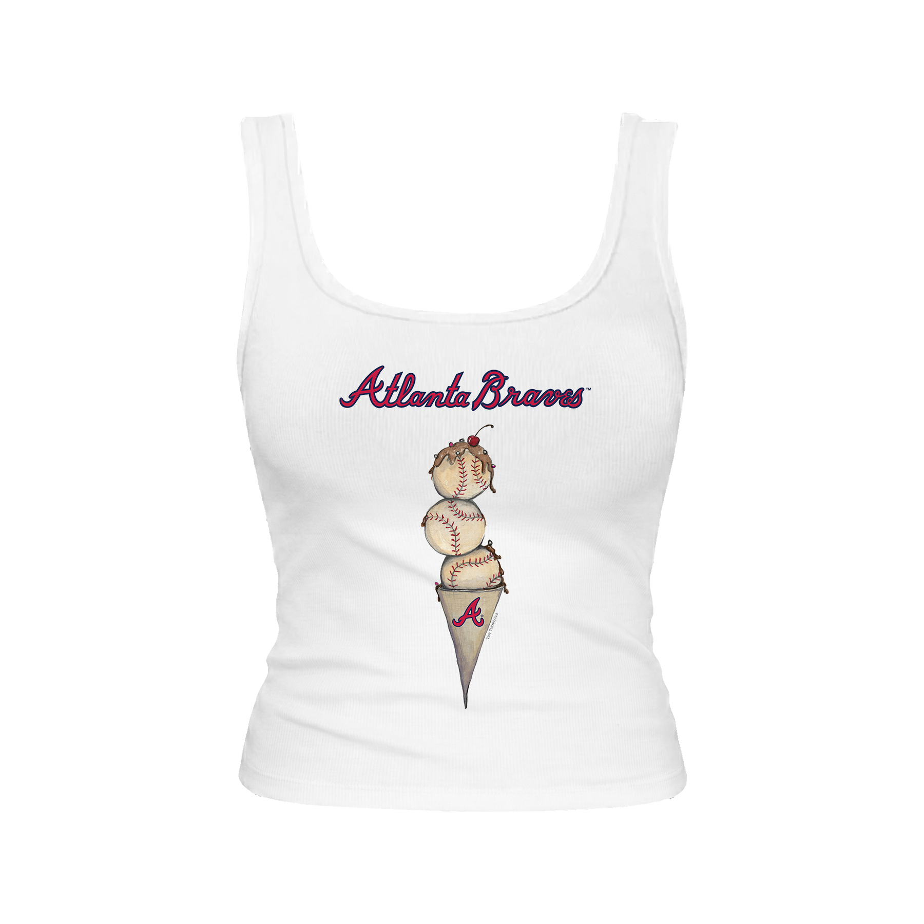 Atlanta Braves Triple Scoop Emmy Tank