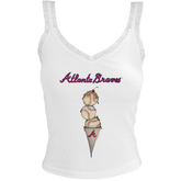 Atlanta Braves Triple Scoop Lace Tank