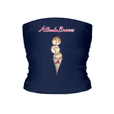 Atlanta Braves Triple Scoop Tube Top - Tiny Turnip