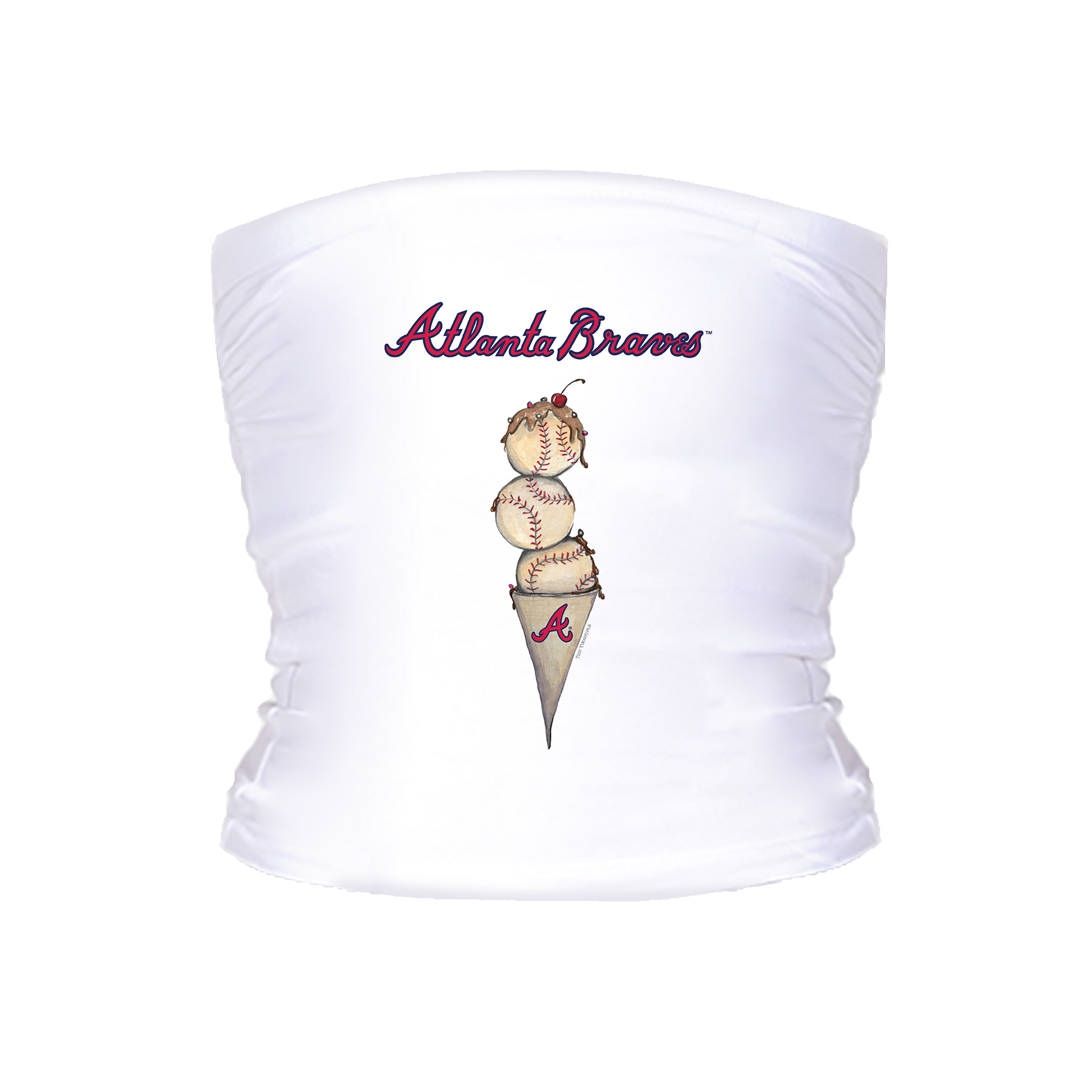 Atlanta Braves Triple Scoop Tube Top