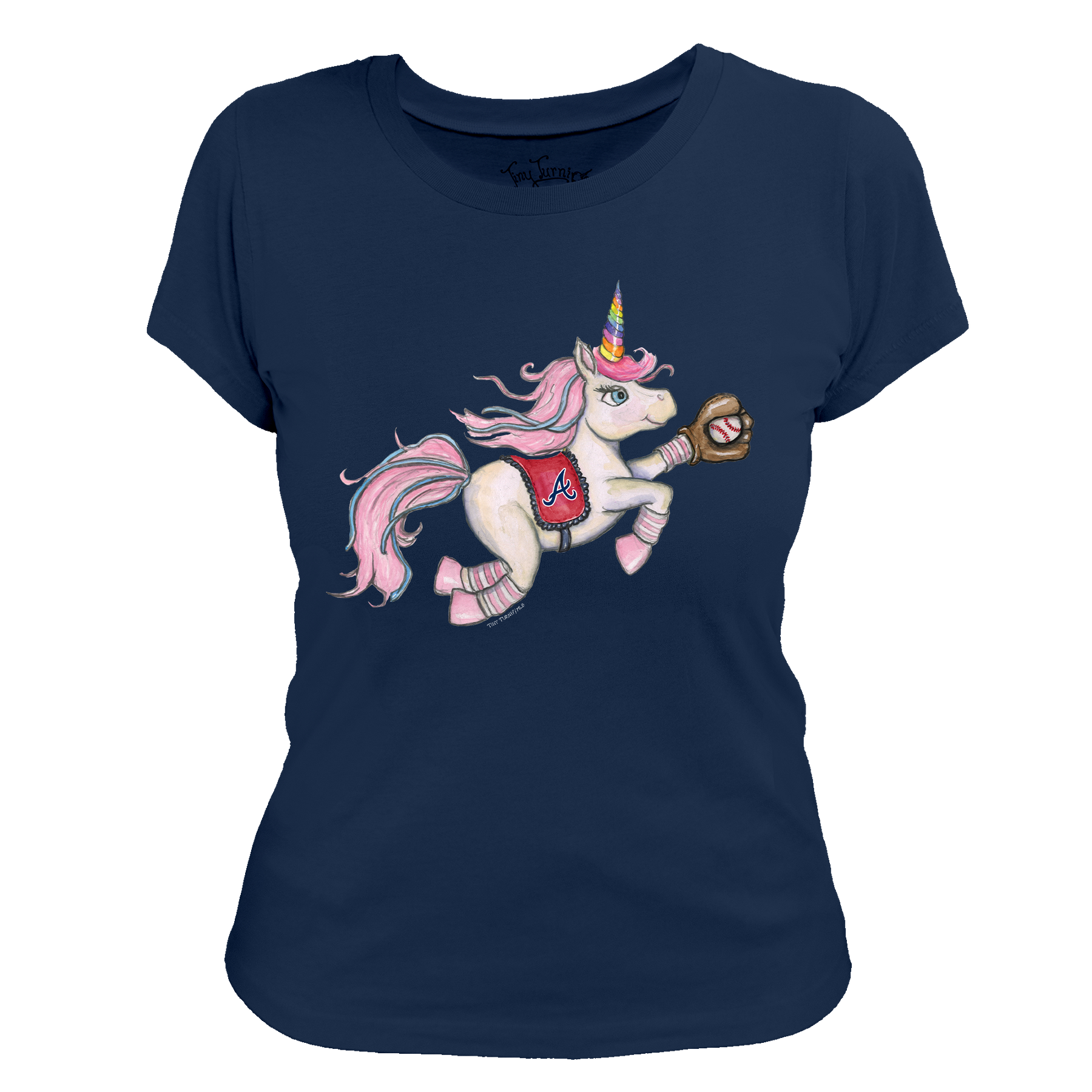 Atlanta Braves Unicorn Tee Shirt