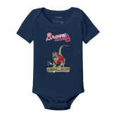 Atlanta Braves Velociraptor Short Sleeve Snapper