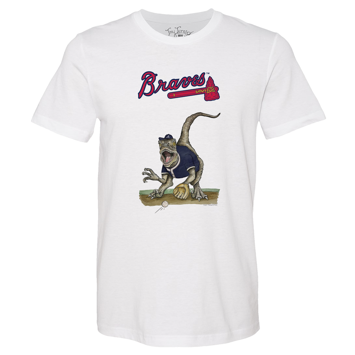 Atlanta Braves Velociraptor Tee Shirt