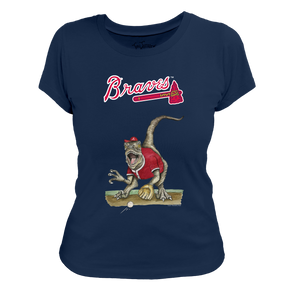 Atlanta Braves Velociraptor Tee Shirt