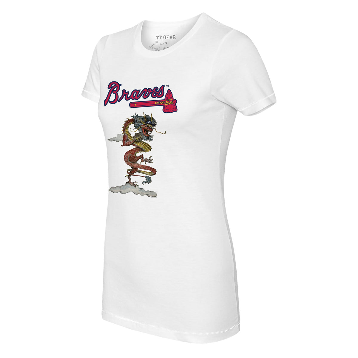 Atlanta Braves 2024 Year of the Dragon Tee Shirt