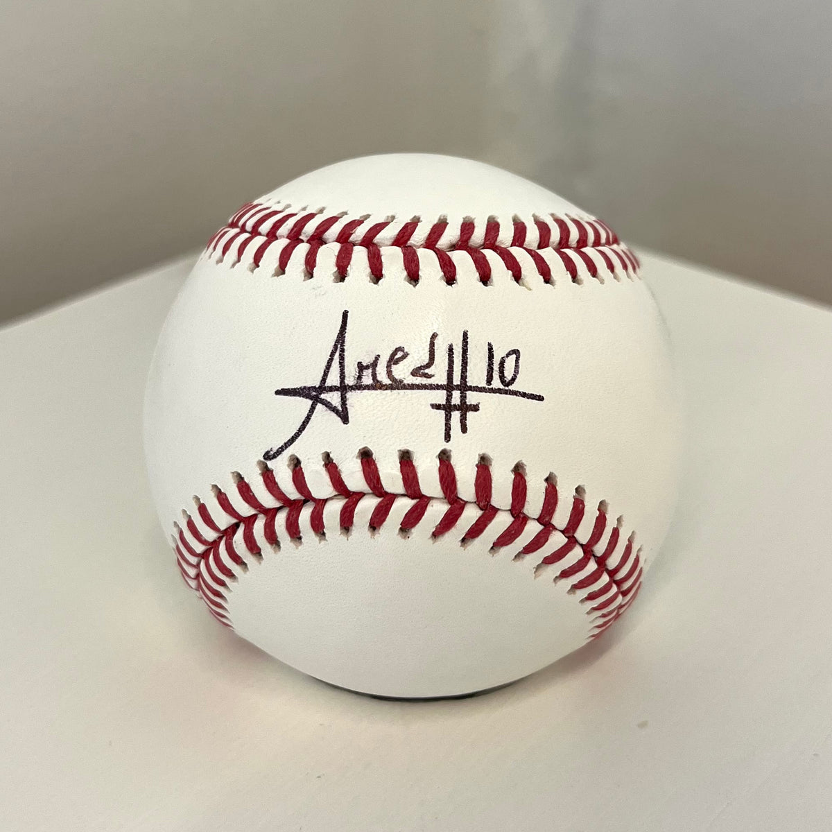 Los Angeles Dodgers Amed Rosario Signed Baseball Auction