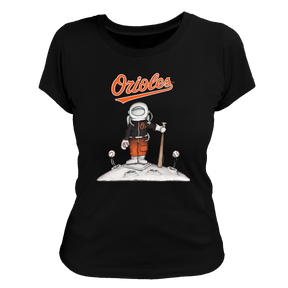Baltimore Orioles Astronaut Tee Shirt - Tiny Turnip