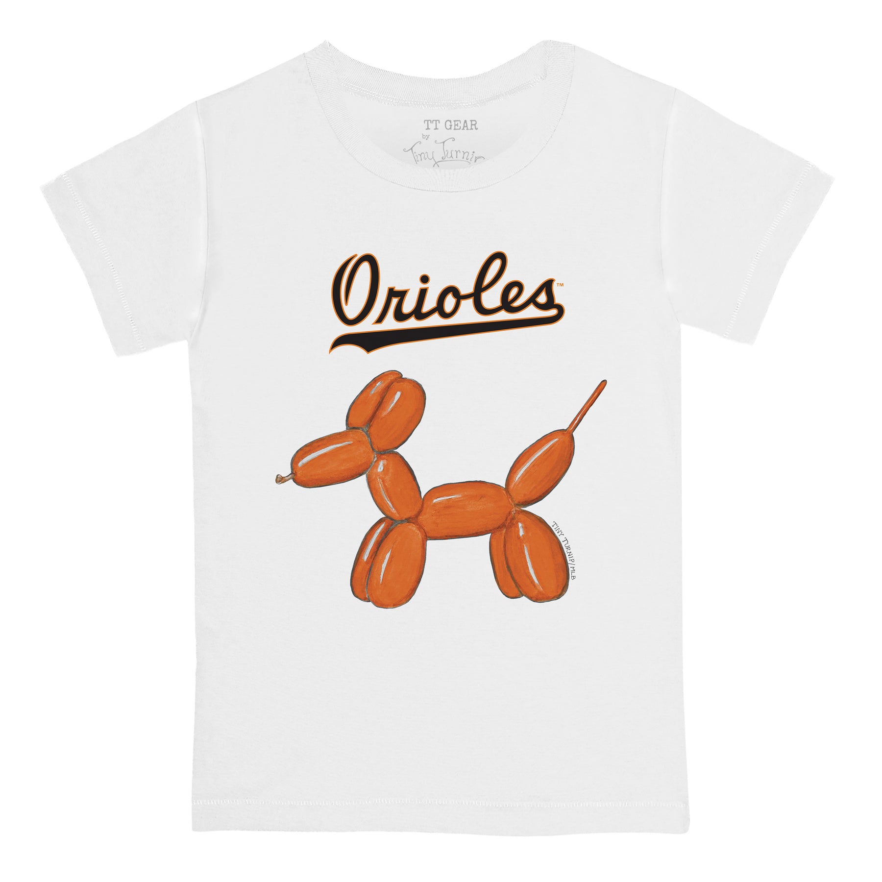 Baltimore Orioles Balloon Dog Tee Shirt