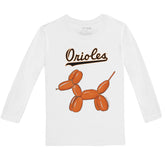 Baltimore Orioles Balloon Dog Long-Sleeve Tee Shirt