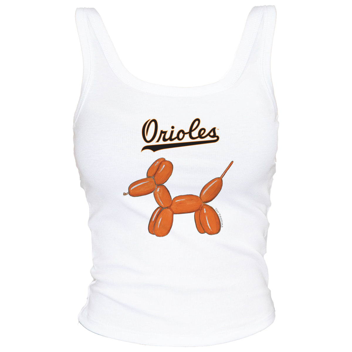 Baltimore Orioles Balloon Dog Tank